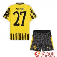 Maillot Dortmund BVB Club World Cup (Adeyemi 27) Enfant Domicile Jaune Noir 2025/2026