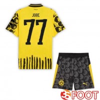 Maillot Dortmund BVB Club World Cup (Jobe 77) Enfant Domicile Jaune Noir 2025/2026
