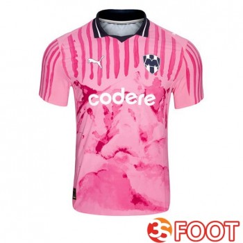 Maillot De Foot CF Monterrey Club Club World Cup Gardien De but Rose 2025/2026