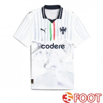 Maillot De Foot CF Monterrey Club Club World Cup Exterieur Blanc 2025/2026