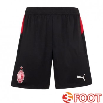 Short De Foot AC Milan Domicile Noir 2025/2026