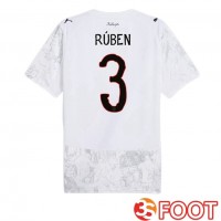 Maillot Manchester City Club World Cup (Ruben Dias 3) Domicile Blanc 2025/2026