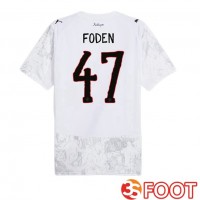 Maillot Manchester City Club World Cup (Phil Foden 47) Domicile Blanc 2025/2026