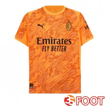 Maillot De Foot AC Milan Gardien De but Orange 2025/2026