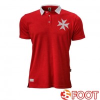 Maillot Foot Equipe De Malte Édition 125e Anniversaire Rouge