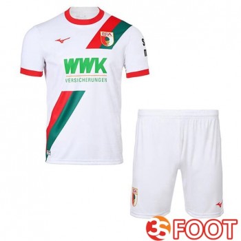 Maillot De Foot FC Augsburg Enfant Domicile Blanc 2025/2026