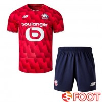 Maillot De Foot Lille OSC Enfant Domicile Rouge 2025/2026