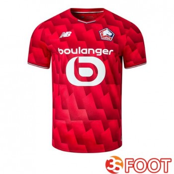 Maillot De Foot Lille OSC Domicile Rouge 2025/2026