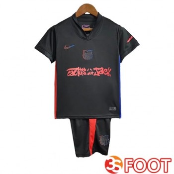 Maillot De Foot Barcelone Enfant x Travis Scott Exterieur 2024/2025