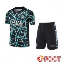 Ensemble Training T-Shirts Inter Milan Enfant Noir/Bleu 2025/2026