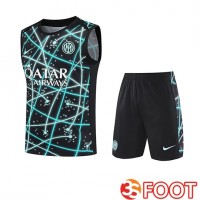 Gilet De football Inter Milan Enfant Noir/Bleu 2025/2026