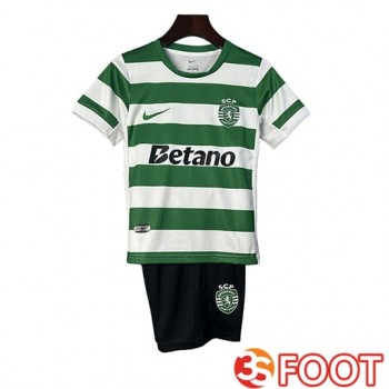 Maillot De Foot Sporting SCP Enfant Domicile 2025/2026