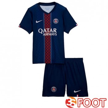Maillot De Foot Paris PSG Enfant Domicile Bleu Royal 2025/2026