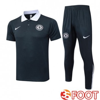 Ensemble Polo FC Chelsea + Pantalon Gris 2025/2026