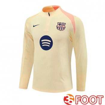 Training Sweatshirt FC Barcelone Jaune 2025/2026