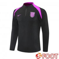 Training Sweatshirt Angleterre Noir 2025/2026