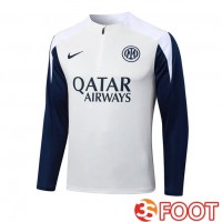Training Sweatshirt Inter Milan Blanc 2025/2026