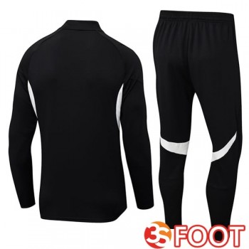 Ensemble Survetement De Foot FC Liverpool Noir 2025/2026