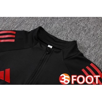 Ensemble Survetement De Foot FC Liverpool Noir 2025/2026