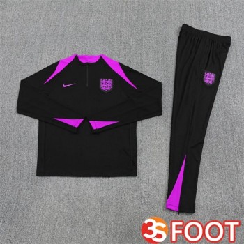 Ensemble Survetement De Foot Angleterre Noir 2025/2026