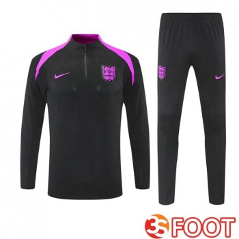 Ensemble Survetement De Foot Angleterre Noir 2025/2026