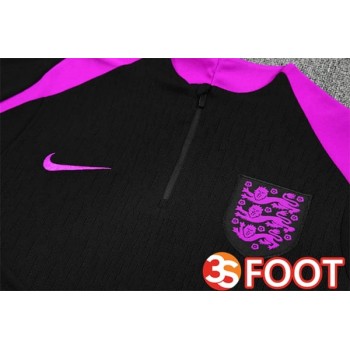 Ensemble Survetement De Foot Angleterre Noir 2025/2026