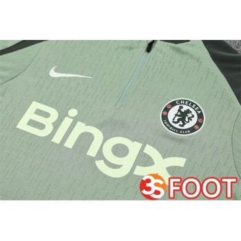Ensemble Survetement De Foot FC Chelsea Vert 2025/2026