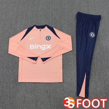 Ensemble Survetement De Foot FC Chelsea Rose 2025/2026