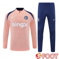 Ensemble Survetement De Foot FC Chelsea Rose 2025/2026