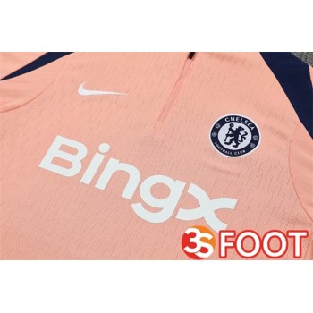 Ensemble Survetement De Foot FC Chelsea Rose 2025/2026