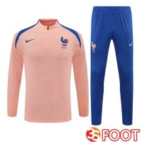 Ensemble Survetement De Foot France Rose 2025/2026