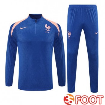 Ensemble Survetement De Foot France Bleu 2025/2026