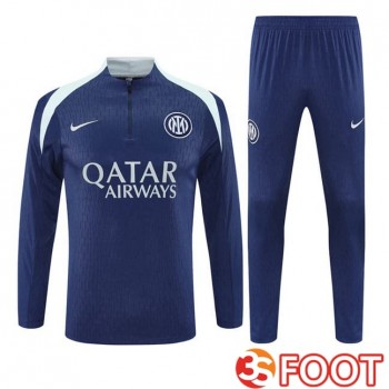 Ensemble Survetement De Foot Inter Milan Bleu Royal 2025/2026