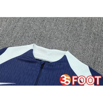 Ensemble Survetement De Foot Inter Milan Bleu Royal 2025/2026