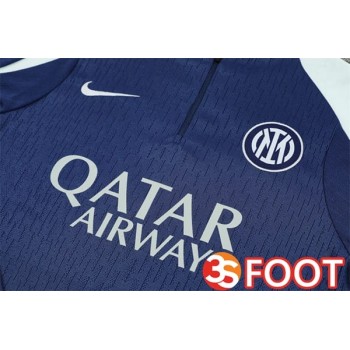 Ensemble Survetement De Foot Inter Milan Bleu Royal 2025/2026