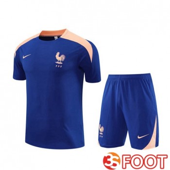 Ensemble Training T-Shirts France + Shorts 2025/2026