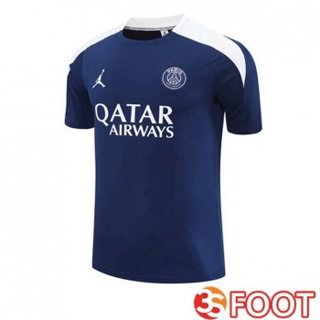 Training T-Shirts Jordan Paris PSG Bleu Royal 2025/2026