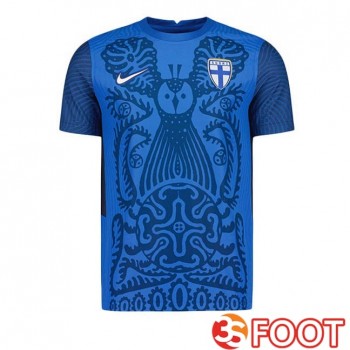 Maillot Foot Equipe De Finlande Exterieur Bleu 2025/2026