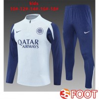 Ensemble Survetement De Foot Inter Milan Enfant Gris 2025/2026