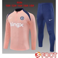 Ensemble Survetement De Foot FC Chelsea Enfant Rose 2025/2026