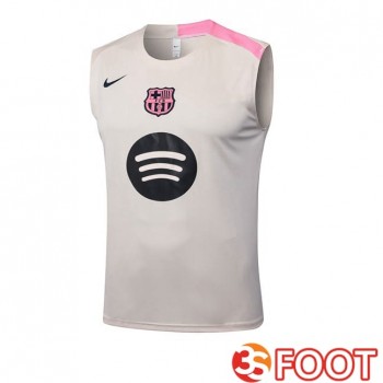 Gilet Foot FC Barcelone Jaune 2025/2026