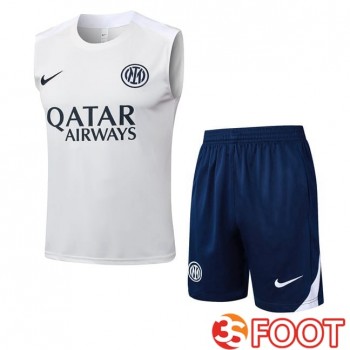 Gilet Foot Inter Milan + Shorts Blanc 2025/2026