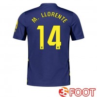 Maillot De Foot Atletico Madrid (M. LLORENTE 14) Exterieur Bleu Royal 2025/2026