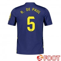 Maillot De Foot Atletico Madrid (R. De PAUL 5) Exterieur Bleu Royal 2025/2026