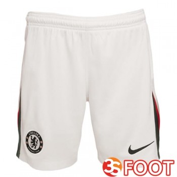 Maillot De Foot FC Chelsea Exterieur Blanc 2025/2026