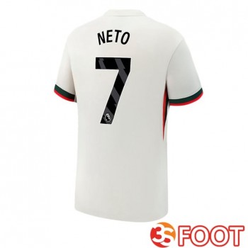 Maillot De Foot FC Chelsea (Neto 7) Exterieur Blanc 2025/2026