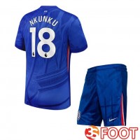 Maillot De Foot FC Chelsea (Nkunku 18) Enfant Domicile Bleu 2025/2026