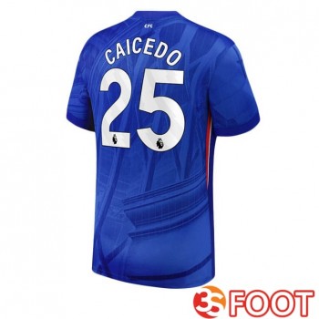 Maillot De Foot FC Chelsea (Caicedo 25) Domicile Bleu 2025/2026