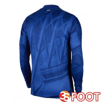 Maillot De Foot FC Chelsea Domicile Manche longue Bleu 2025/2026