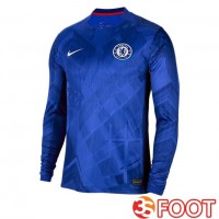Maillot De Foot FC Chelsea Domicile Manche longue Bleu 2025/2026